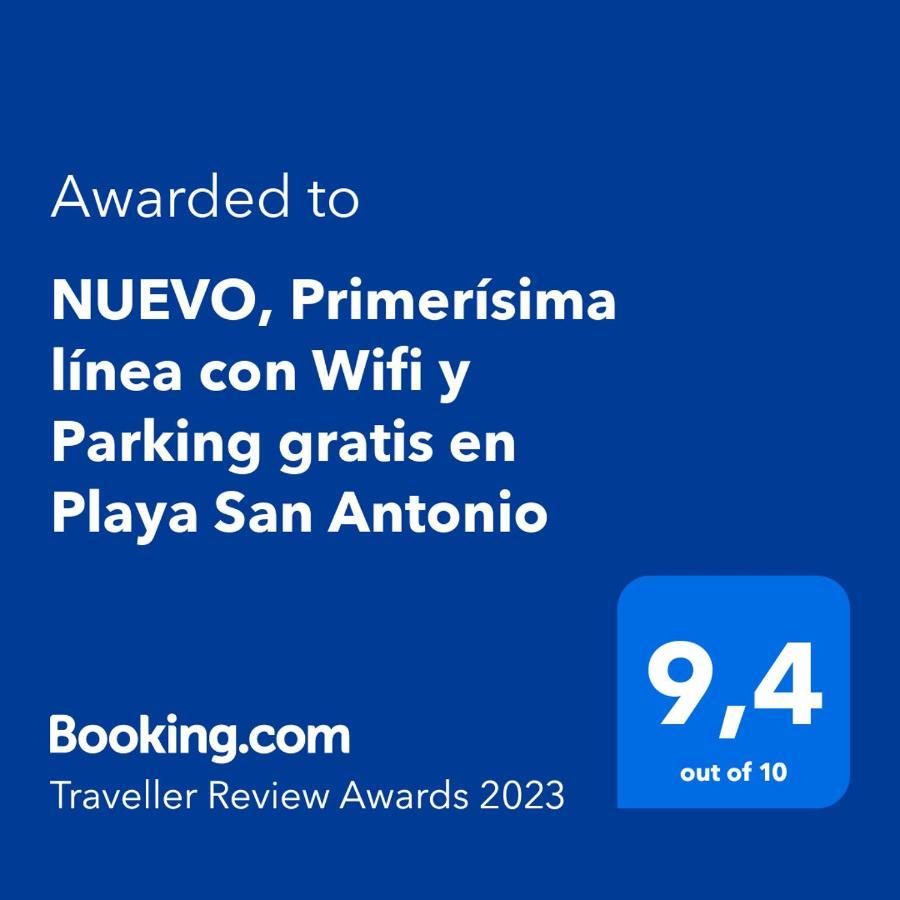 Апартаменти Nuevo, Primerisima Linea Con Wifi Y Parking Gratis En Playa San Antonio Кульєра Екстер'єр фото